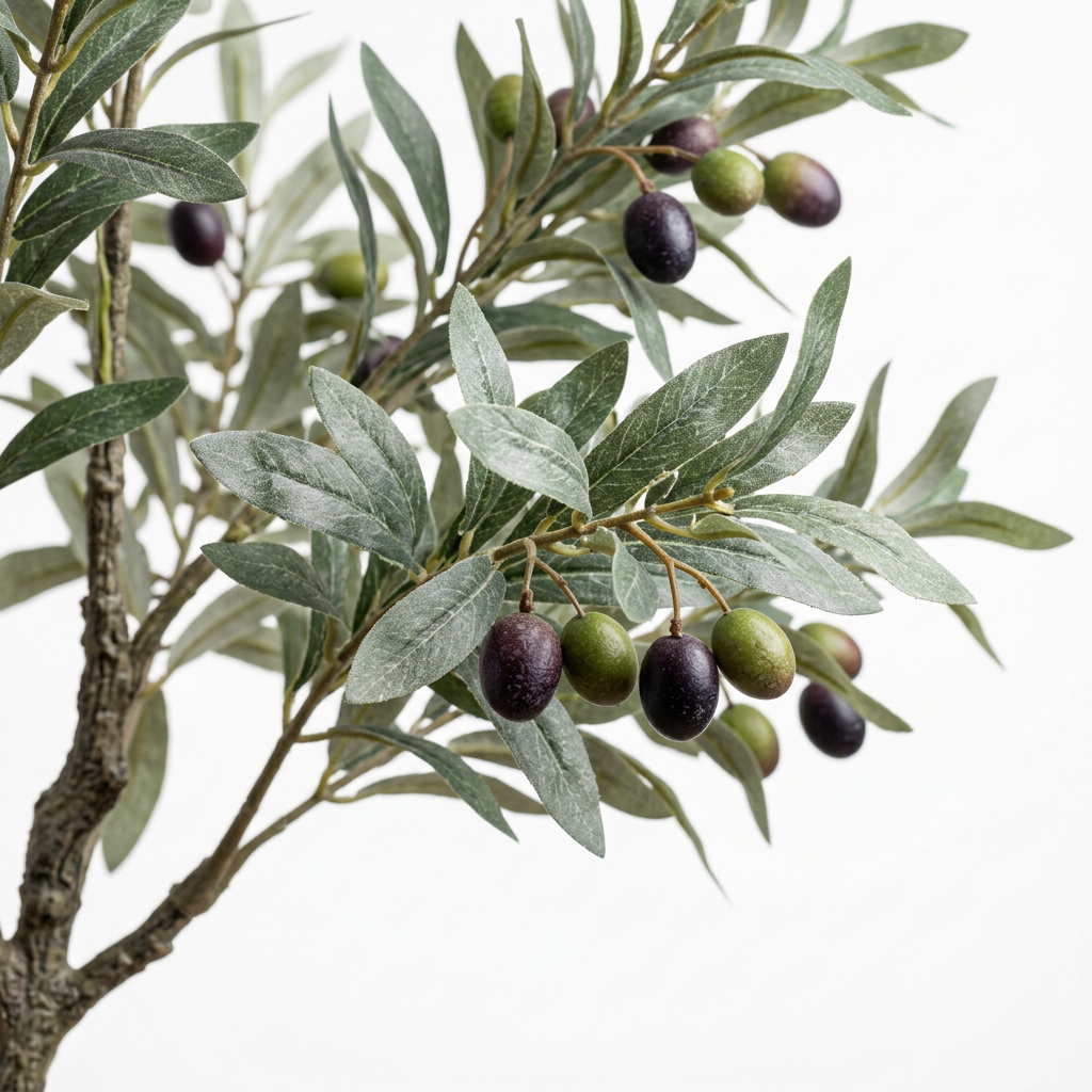 Olivier Artificiel 150cm Pot Béton