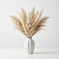 Bouquet Pampas + Vase Céramique